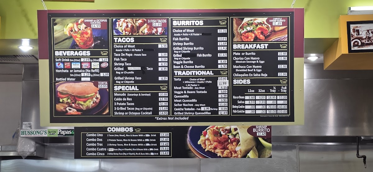 Senor Baja Menu - Image 2