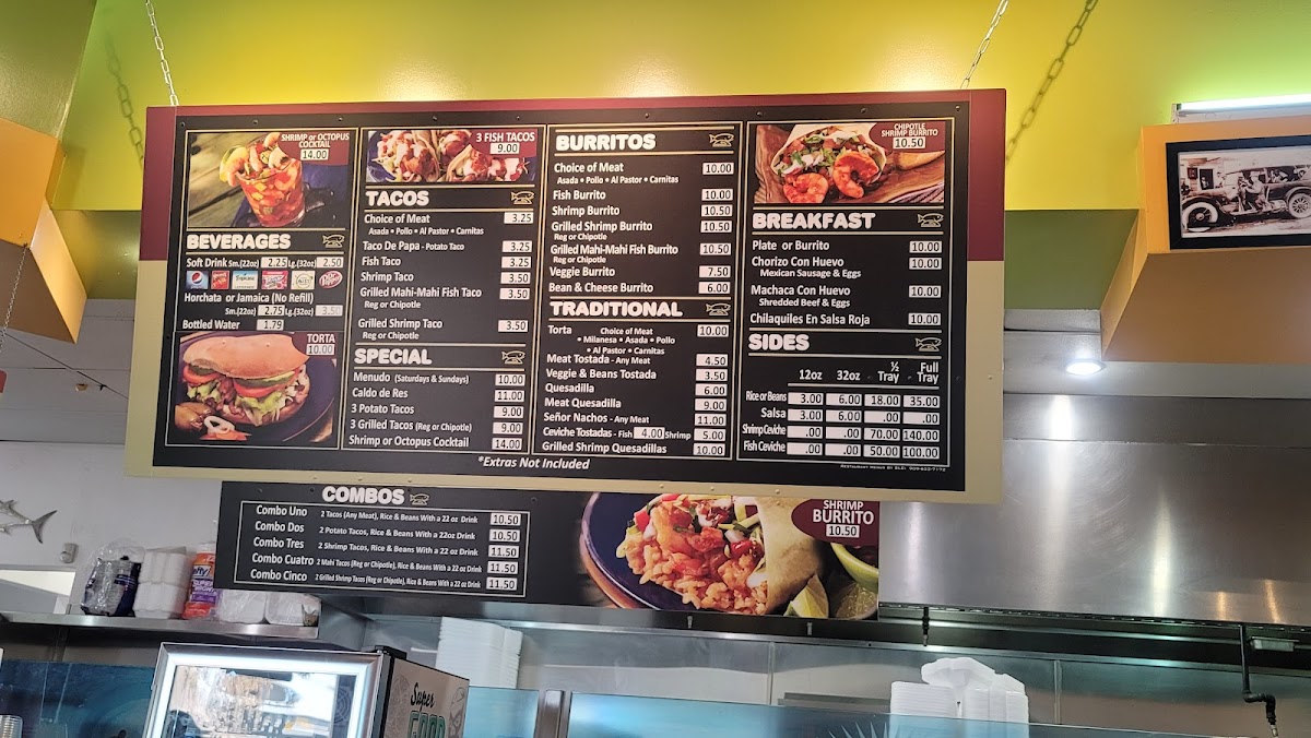 Senor Baja Menu - Image 5