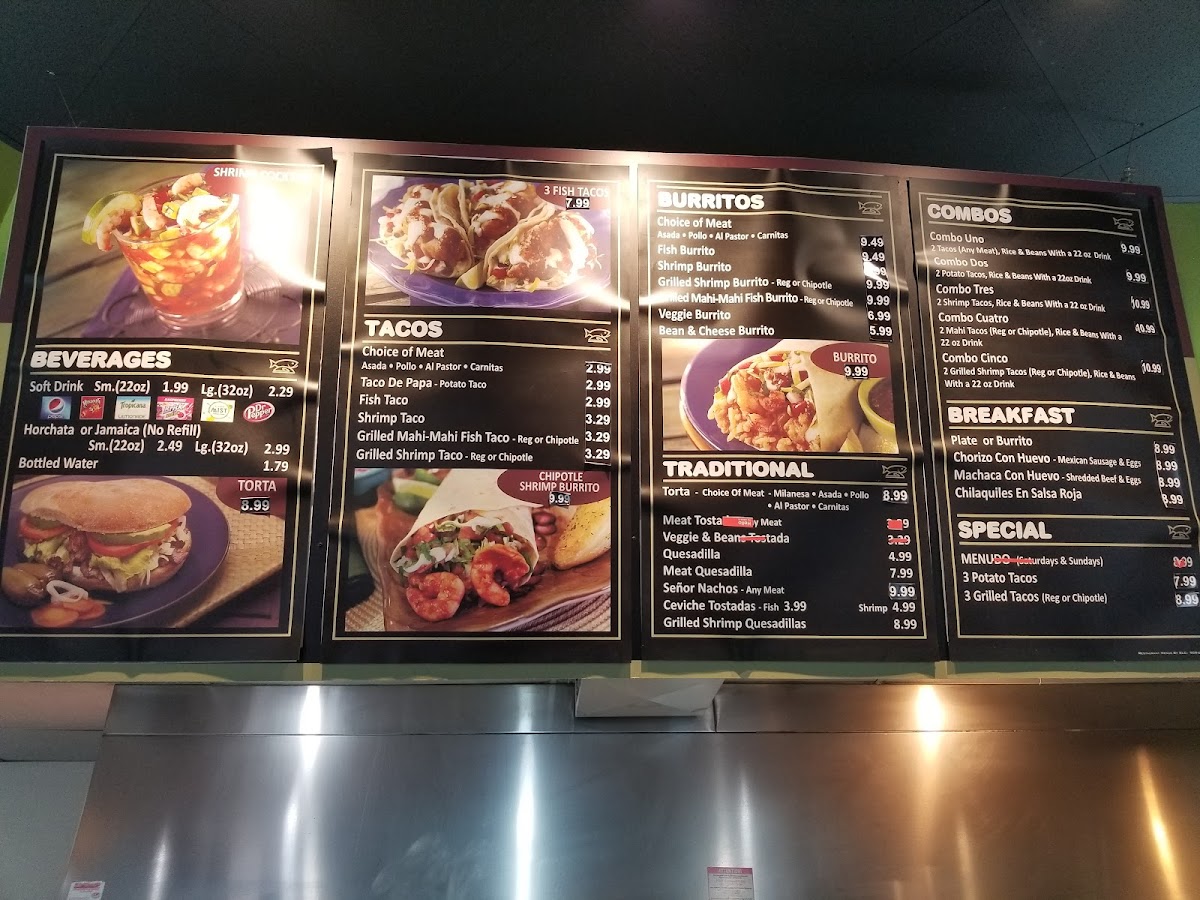 Senor Baja Menu - Image 6